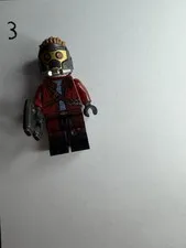 LEGO STAR LORD MINIFIGURE GUARDIANS OF THE GALAXY SUPER HERO Starblaster