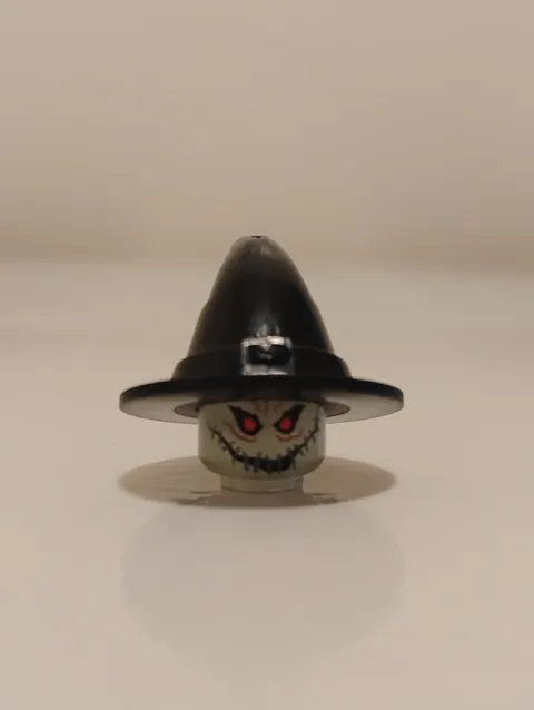 Lego 2006 Batman I Scarecrow Head and Helmet Only Bat016 Authentic GLOW