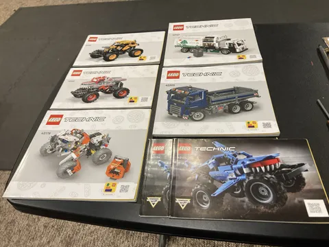 LEGO Technic Trucks Car 42199 42200 42167 42203 42178 42134 (1, 2) Manuals ONLY
