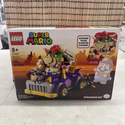 LEGO Super Mario: Bowser's Muscle Car Expansion Set (71431) Sealed