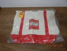 LEGO Large Canvas Tote Bag # 5005326 New