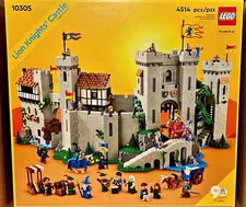 LEGO Icons Lion Knights' Castle 10305 4514 pcs 18+
