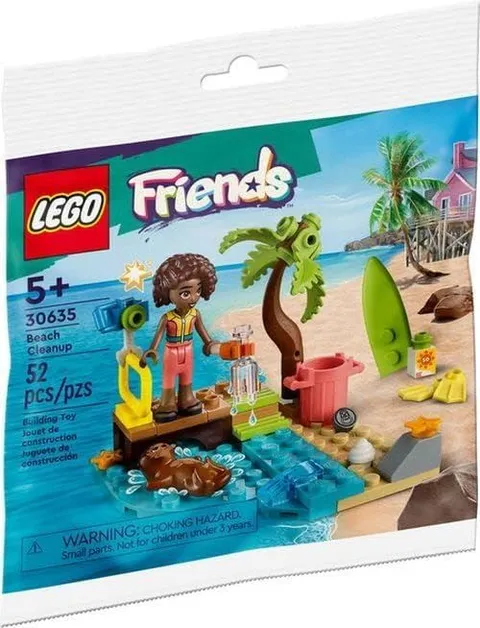 LEGO Beach Cleanup Friends Polybag Set 30635