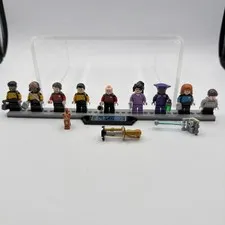 LEGO Star Trek Minifigure lot with Accessories Enterprise 10356