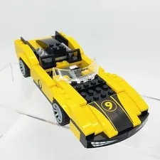 LEGO Speed Racer Cruncher Block & Racer X 8160 Yellow Car #9 Only - NO MINIFIG