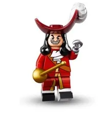 LEGO DISNEY Series 1 Collectible Minifigures 71012 Captain Hook of Peter PAN 