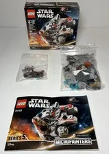 LEGO 75193 Star Wars Microfighters Series 5 Millennium Falcon Chewbacca COMPLETE