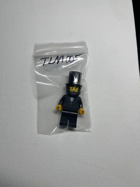 Lego Abraham Lincoln Minifigure - 2014  Lego Movie