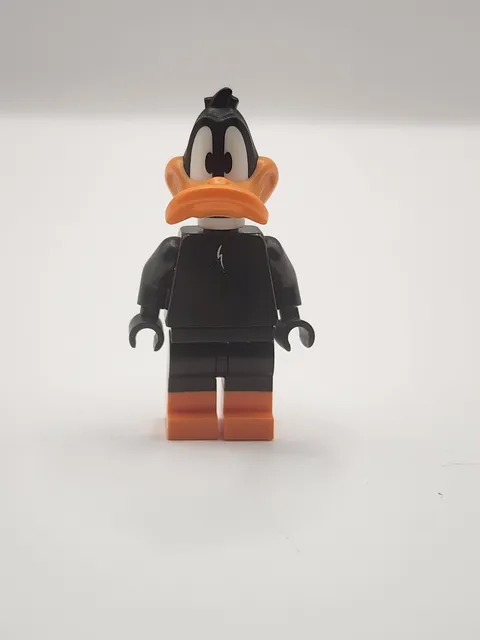 LEGO Looney Tunes Daffy Duck minifigure from the 2021 Series 1 collectible