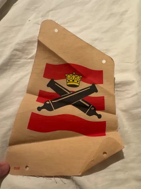  Rare Vintage Lego Pirate Ship Linen Sail from 1992 #6271 - Flag ClothRare