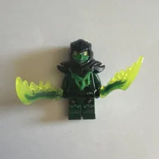 LEGO NINJAGO Lloyd Evil Green Ninja/Morro Minifigure great condition