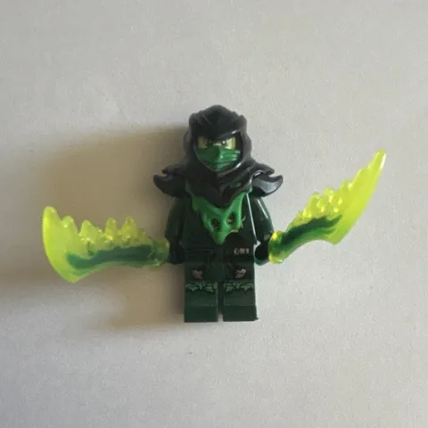 LEGO NINJAGO Lloyd Evil Green Ninja/Morro Minifigure great condition