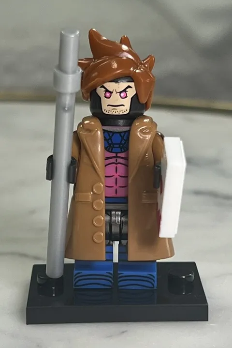 Lego Gambit Custom Printed Minifigure MINIFIG X-men '97 Marvel