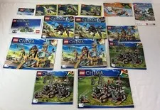 lot of LEGO CHIMA instruction manuals~70010,70014,70012,50006,70150,70124,70125+
