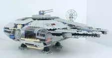 Lego Star Wars Millennium Falcon 7190 with Minifigures Missing Han Solo