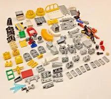 Lot of 96 Random LEGO LOT Mix Colors Loose Parts Pieces