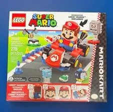 Super Mario Mariokart 72043 Interactive LEGO Mario + Standard Kart BRAND NEW WOW