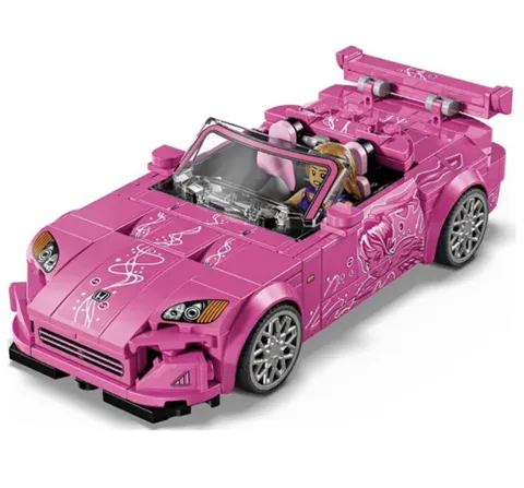 Lego Speed Champions 2 Fast 2 Furious Honda S2000 77241 w/manual, No Box