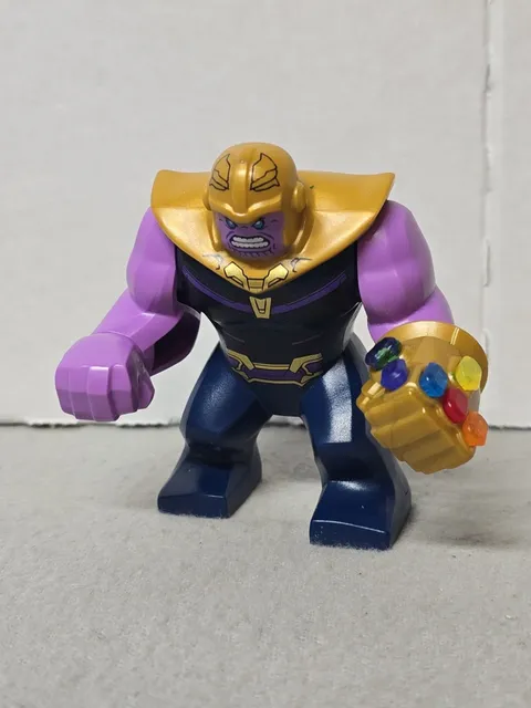 LEGO Thanos Big Fig Minifigure with Infinity Gauntlet w/ Stones sh0504