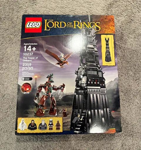 LEGO Lord of the Rings Tower of Orthanc 10237 New Sealed ( Holy Grail)