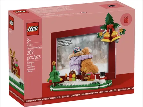 Brand New LEGO 40702 Limited Edition Christmas Picture Frame 209pcs Retired