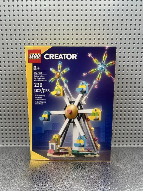 LEGO 40758 Celebration Ferris Wheel with Fireworks New Sealed Set