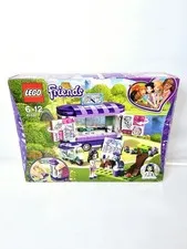 LEGO Friends 41332 Emma's Drawing Wagon Toy Set