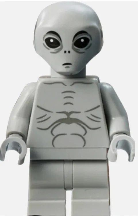 LEGO #21369 IDEAS: X-Files Gray Alien Minifigure PREORDER SHIPS ON AUGUST 4TH