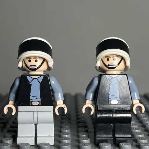 Rebel Fleet Trooper LEGO Minifigure Lot of 2 sw0187 - 1B