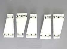 LEGO Parts - White Technic, Panel Fairing # 6 - No 64393 5 Pieces