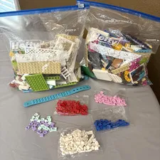 Lego Friends Bulk Lot - Over 3 Pound of Assorted Colors & Sizes Dotz Bracelet