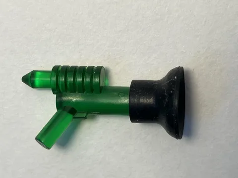 Vintage LEGO - Minifig, Utensil - Suction Cup Tool - Trans-Green