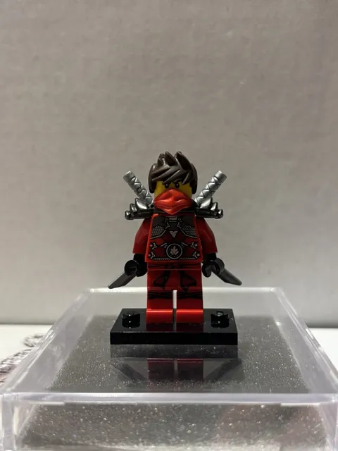 Lego Ninjago Stone Armor Kai Minifigure From 2015 Target Gift Set