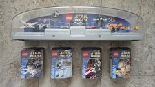 RARE LEGO Star Wars Mini Store Display COMPLETE Bundle + Sealed Sets 4484-4487
