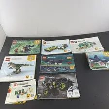 Lot Of Mixed Lego Instruction Manuals