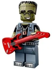 Lego 71010 Series 14 Monster Minifigure -  Monster Rocker -NEW - See Description