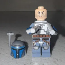 LEGO Jango Fett Minifigure w/Smiling Face Print - sw0468