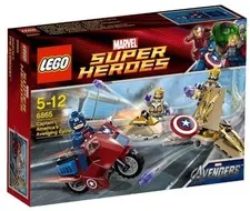 LEGO Marvel Super Heroes 6865 Captain America Motorcycle Building Set