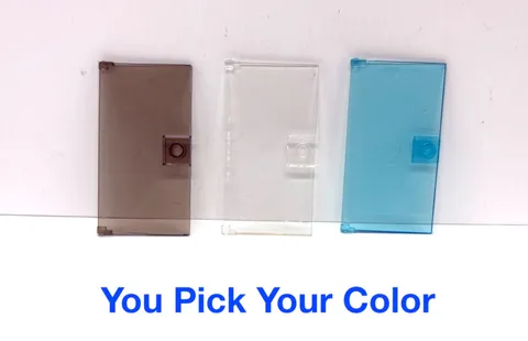 LEGO Door 1x4x6 Glass with Knob  "You Pick Your Color and Qty" NEW