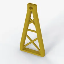LEGO® Support: 64449 - Yellow - Used