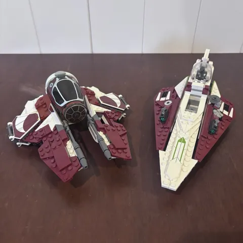 LEGO Star Wars Ahsoka’s Jedi Interceptor & Obi-Wan Kenobi's Jedi Starfighter