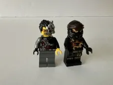 Lego Ninjago Minifigures Cyrus Borg & Spinjitzu Cole