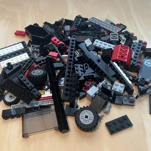 LEGO The Vampyre Hearse 9464 Monster Fighters Incomplete No Minifigures