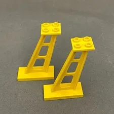 Lego 2340 Yellow Replacement Parts Pieces Lot of 2