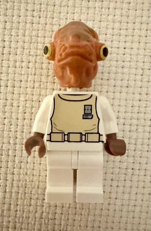 LEGO Admiral Ackbar Minifigure 75003 7754 Star Wars Home One Mon Calamari Set