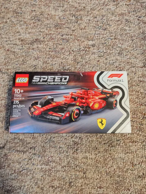LEGO SPEED CHAMPIONS: Ferrari SF-24 F1 Race Car (77242)