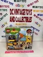 Construction Toys Town Truck Tracked Excavator Vehicle Learning Skill LEGO DUPLO