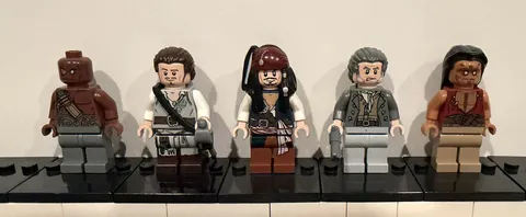 Lot Of 5 LEGO Pirates Of The Caribbean Minifigures | DM For Specific Items