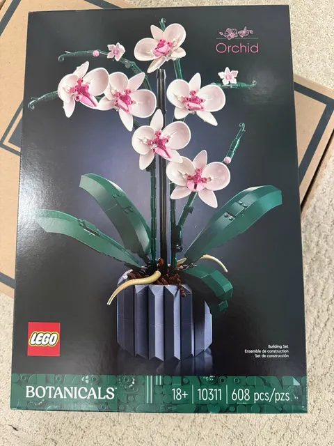 LEGO Icons Botanical Collection Orchid 10311 608pcs 18+ Box Complete Set