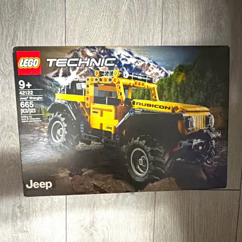 LEGO Technic 42122 Jeep Wrangler 665 pcs Pull Back Building Set 9+ Box